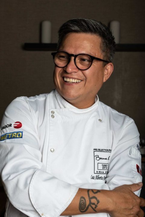 El chef peruano Luis Arévalo