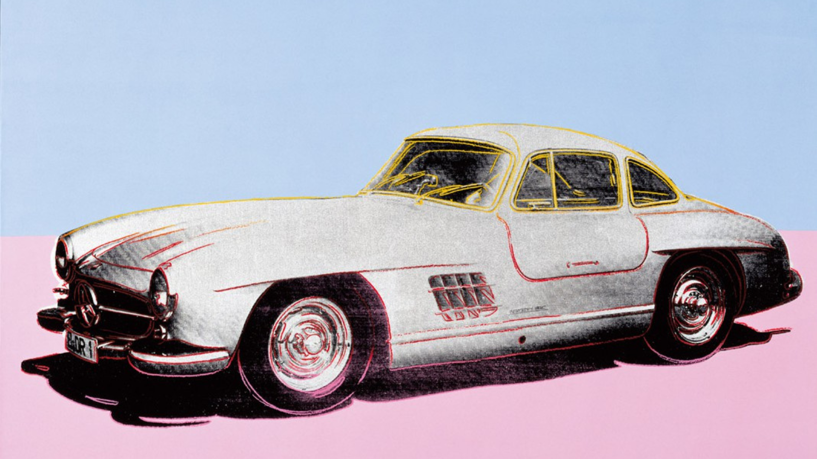 Las obras de Warhol para Mercedes Benz ven la luz en Los Ángeles