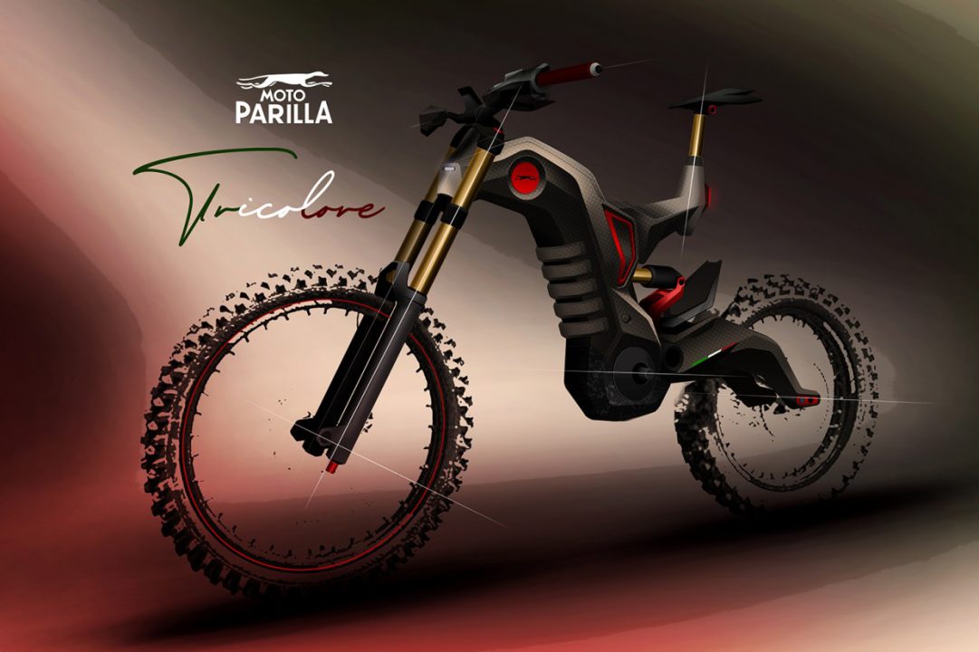 Foto Moto Parilla Tricolore