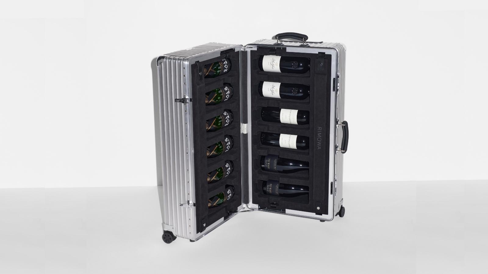 La maleta de Rimowa diseñada por Lebron James para las joyas del vino
