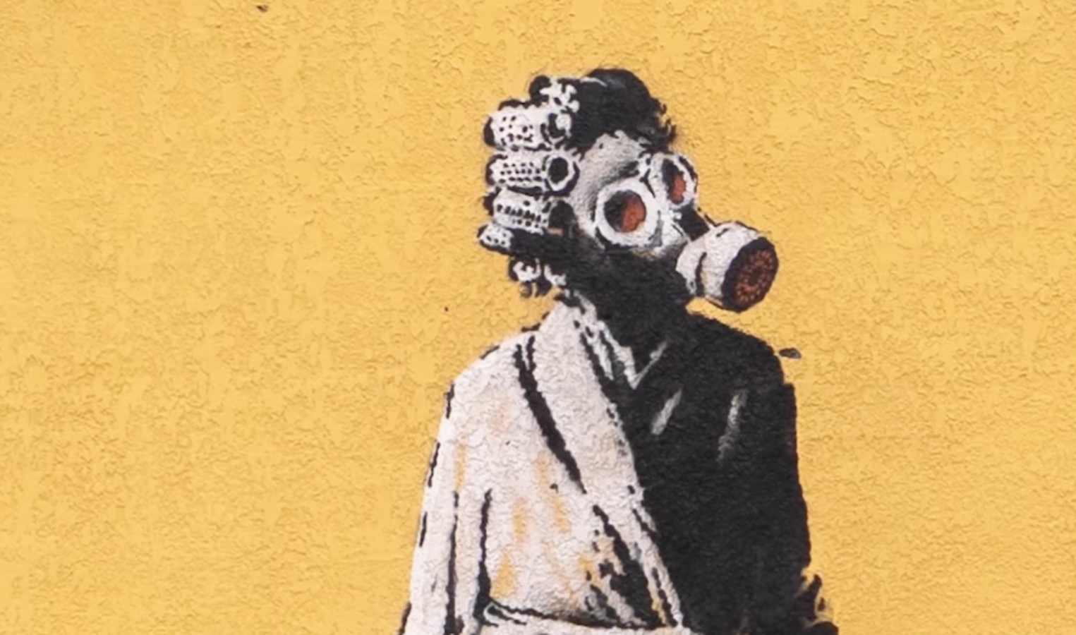 Siete obras de Banksy para apoyar a Ucrania