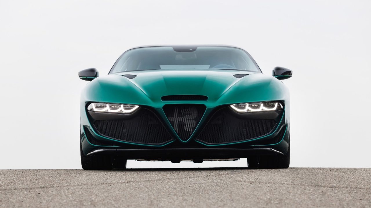 Foto frontal Alfa Romeo Zagato