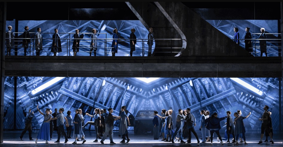 Foto escena de Macbeth, de Verdi, en La Scala.
