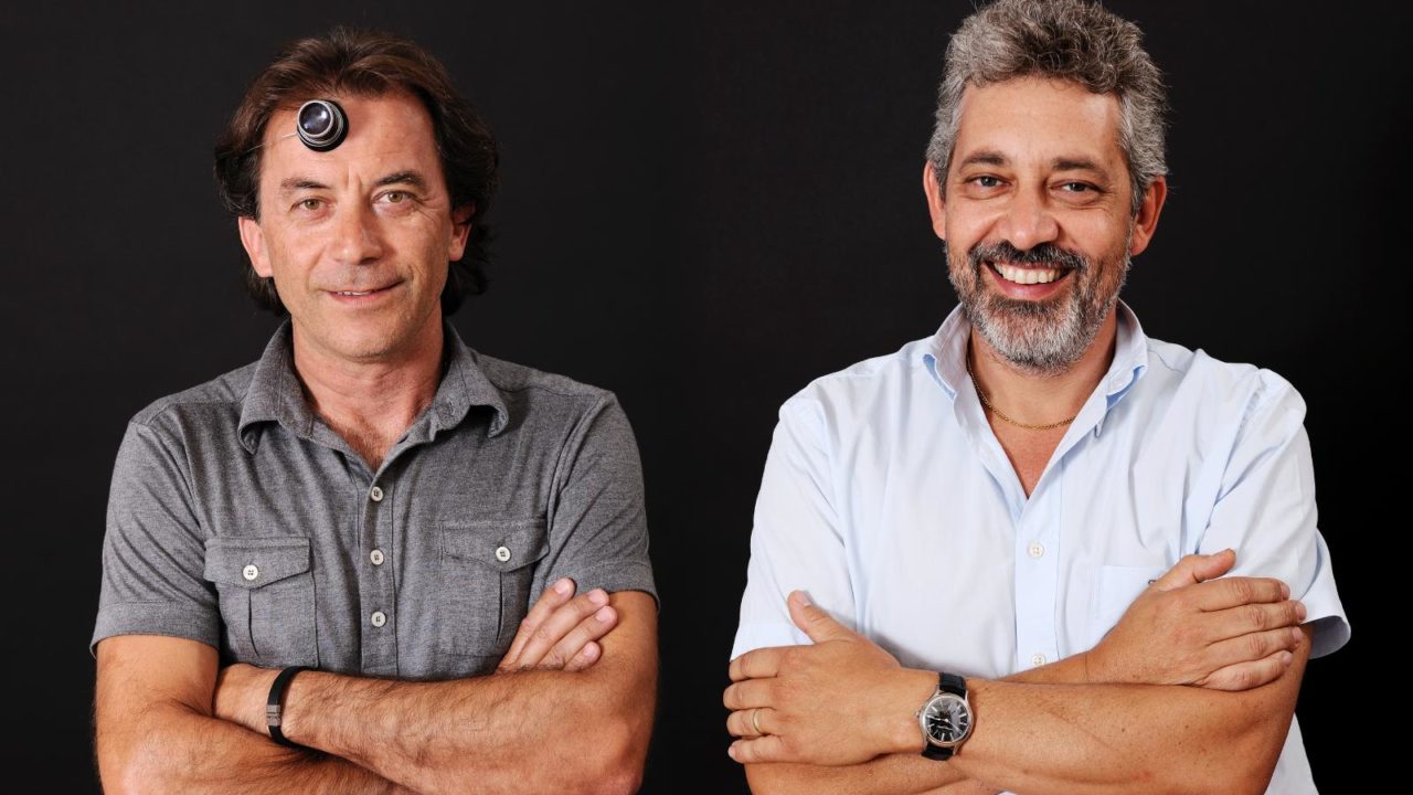 Michel Navas y Enrico Barbasini